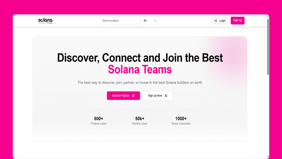 Solana Teams